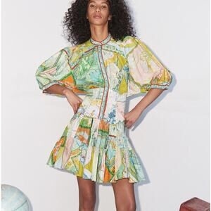 Alemais Multicolor Mini Dress